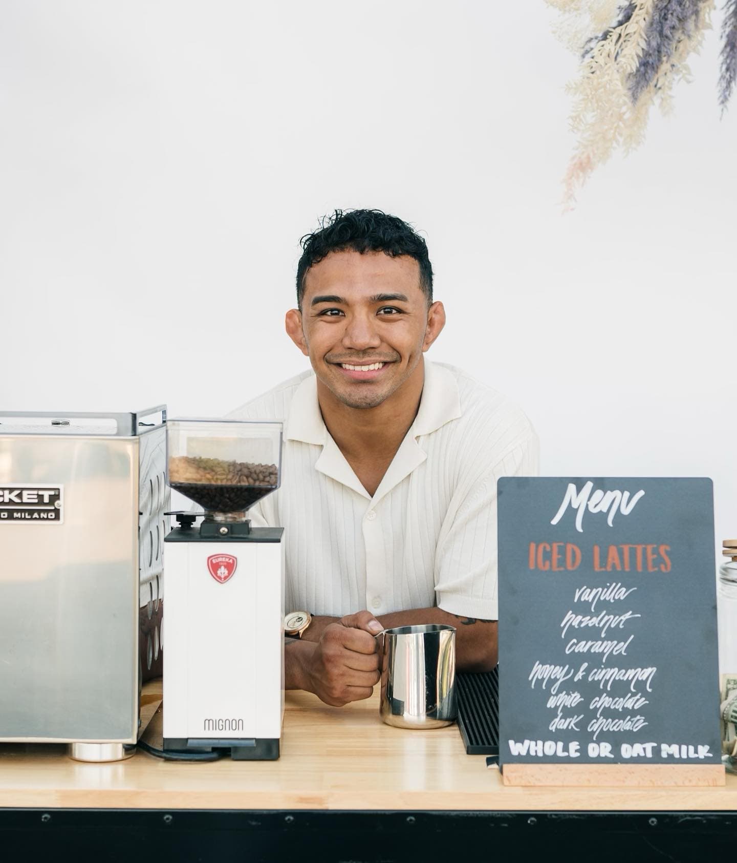 Don, owner of Mosaic Coffee Cart